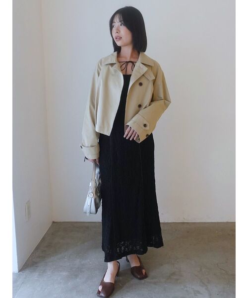LAGUNAMOON ラグナムーン LADYシアーボレロレイヤードドレス その他 x