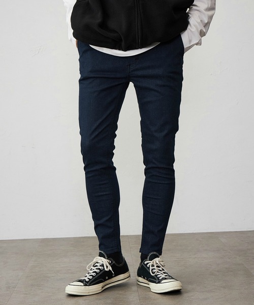 「Lee」 スキニーデニムパンツ X-LARGE ブルー メンズ_画像3