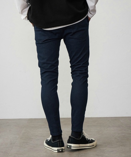 「Lee」 スキニーデニムパンツ X-LARGE ブルー メンズ_画像6