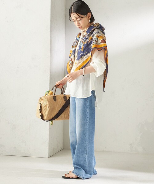 BINDU（ビンドゥー） スカーフ バンダナ BINDU: スカーフ 100×100