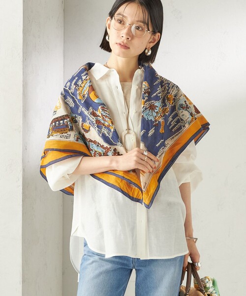 BINDU（ビンドゥー） スカーフ バンダナ BINDU: スカーフ 100×100