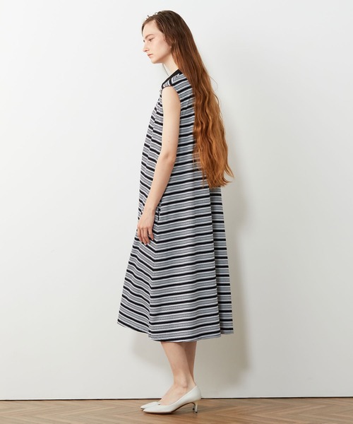 「LE SOUK HOLIDAY」 ノースリーブワンピース L ブラック レディース_画像6
