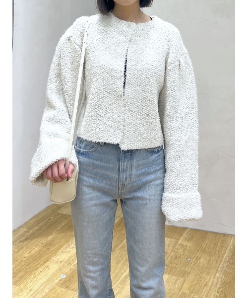 STYLEMIXER（スタイルミキサー） カーディガン テープヤーンニット
