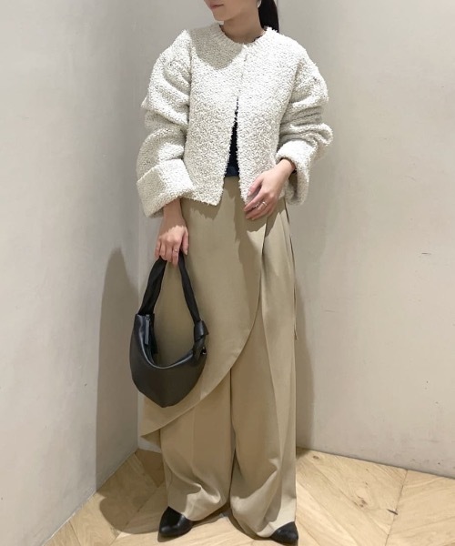 STYLEMIXER（スタイルミキサー） カーディガン テープヤーンニット