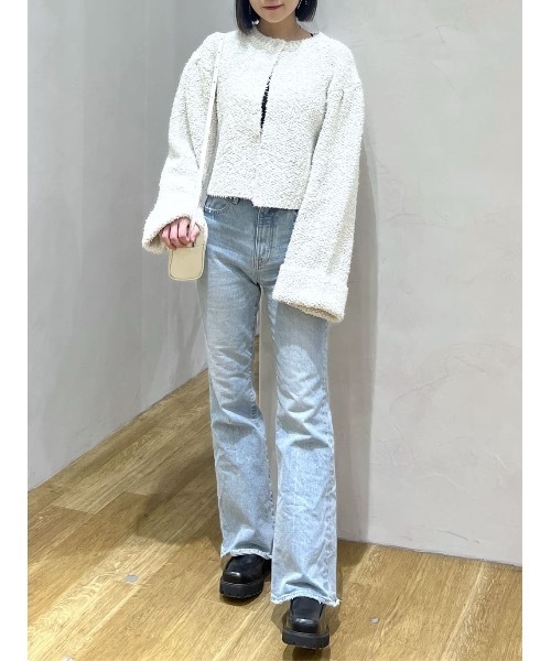STYLEMIXER（スタイルミキサー） カーディガン テープヤーンニット