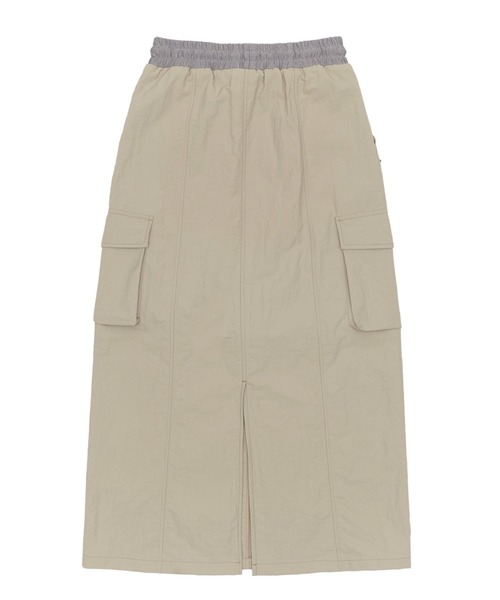 「SCULPTOR」 ロングスカート MEDIUM モカ レディース_画像3