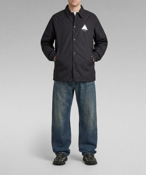 G-STAR RAW ナイロンジャケット COACH JACKET/コットンナイロンロゴ