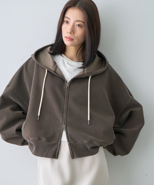 SEAGREEN（シーグリーン） パーカー BIG WAFFLE HOODIE レディース