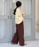 パーカー 「ゆるっと抜け感大人フーディー」ドル...の詳細画像1