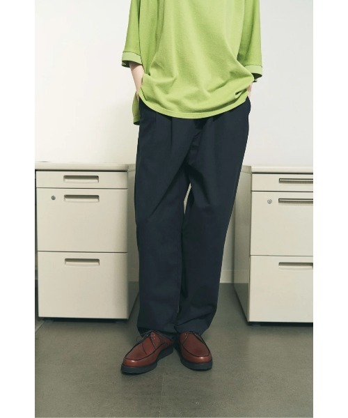 PHINGERIN（フィンガリン） パンツ PHINGERIN TWILL PLEATED PANTS (PD