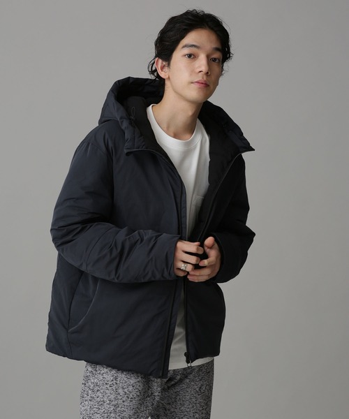 「NANO universe」 ブルゾン M ネイビー メンズ_画像5