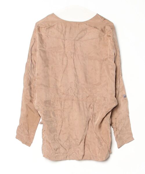 「loaf」 ノーカラージャケット ONE SIZE ベージュ レディース_画像2