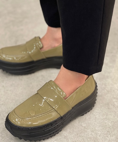 「BEARDSLEY」 シューズ 24 ブラック レディース_画像9