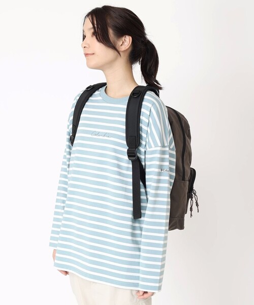 Colombia ベージュリュック ターコイズストラップ付き Columbia（コロンビア） リュック ONE SIZE ベージュ レディース