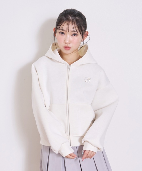 LOVETOXIC パーカー 「ふわカル/セット可」ダンボールZIPパーカ キッズ