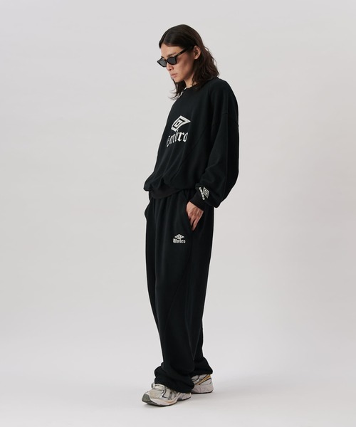 「UMBRO」 スウェットカットソー L ネイビー メンズの画像