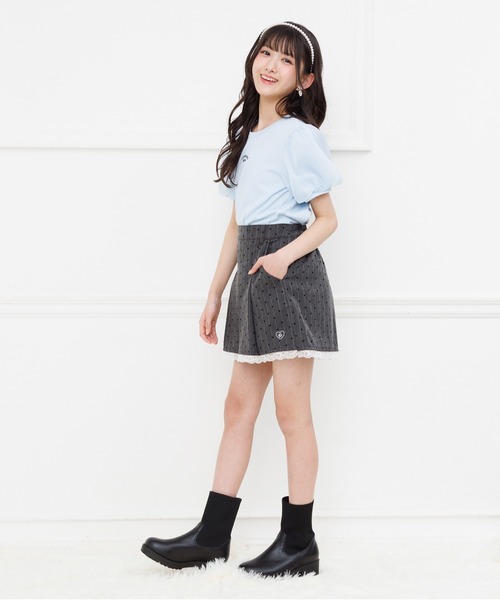 PINKHUNT（ピンクハント） パンツ ハートストライプショートパンツ