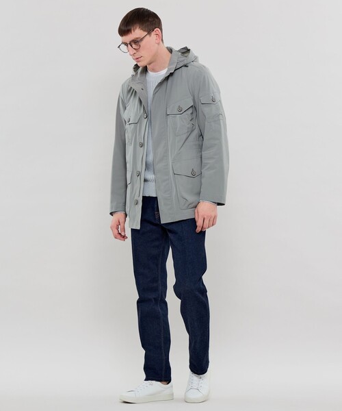 ブルゾン アウター 「BERWICK」「FEATHER-TECH PAC」「FLEX NYLON」ストレッチナイロンミリタリーブルゾン メンズの画像