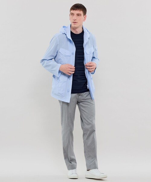ブルゾン アウター 「BERWICK」「FEATHER-TECH PAC」「FLEX NYLON」ストレッチナイロンミリタリーブルゾン メンズの画像