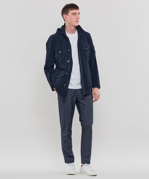 ブルゾン アウター 「BERWICK」「FEATHER-TECH PAC」「FLEX NYLON」ストレッチナイロンミリタリーブルゾン メンズの画像