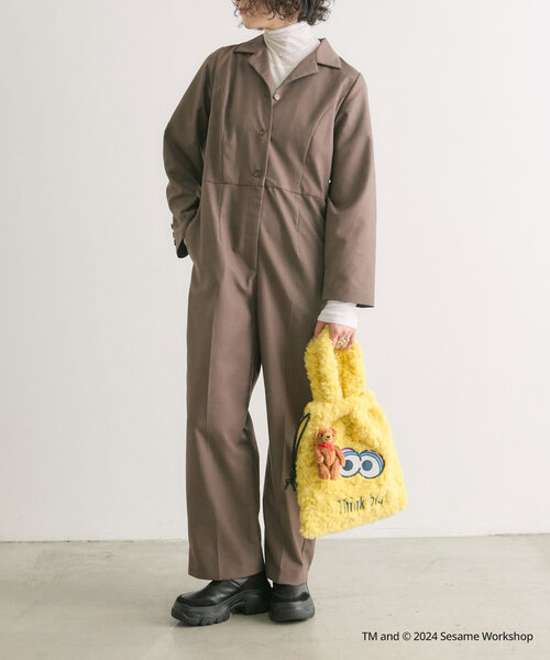 「SESAME STREET」 ショルダーバッグ FREE レッド レディース_画像4