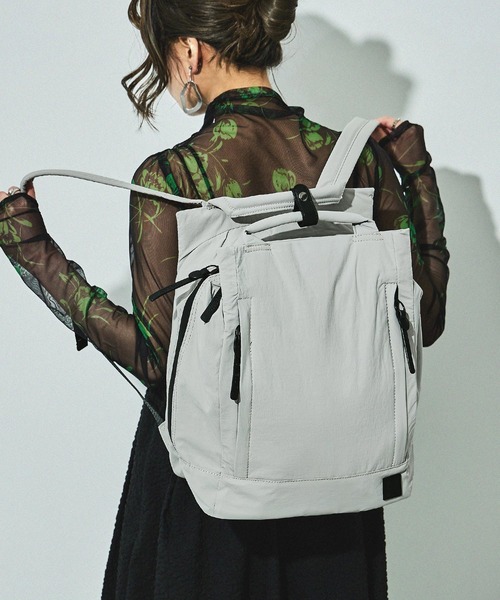 「D.KELLY」 リュック ONE SIZE グレー レディース_画像7