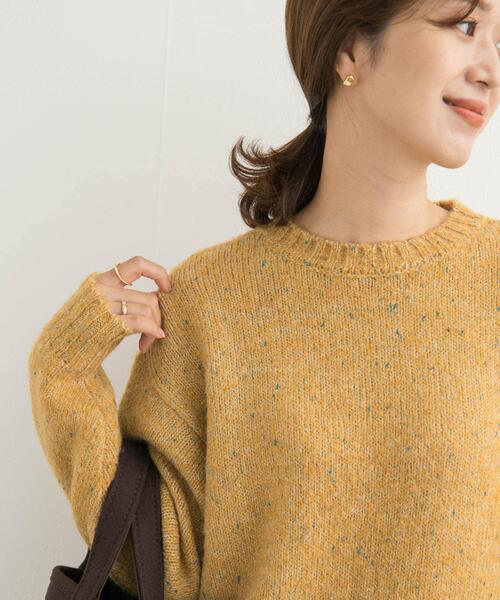 「URBAN RESEARCH DOORS」 長袖ニット MEDIUM ブルー レディース_画像3