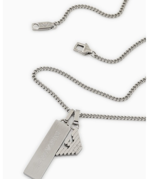 エンポリオアルマーニ ドッグタグ ペンダント ネックレス チャーム アクセサリー EMPORIO ARMANI ネックレス 「エンポリオ アルマーニ」 ドッグタグ