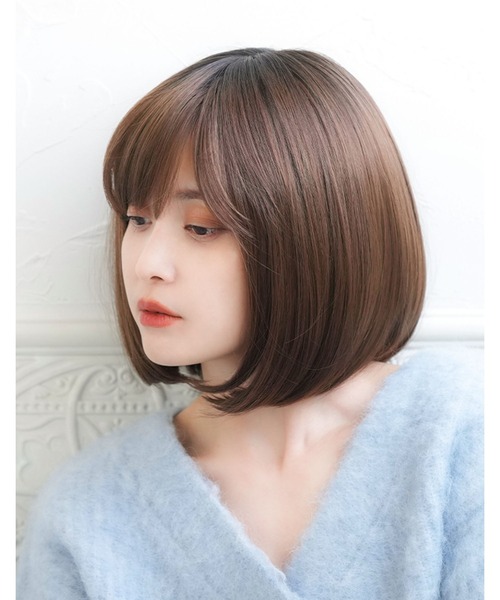 ウィッグ エクステ 「フルウィッグ・ミディアム」天使のボブplus レディースの画像