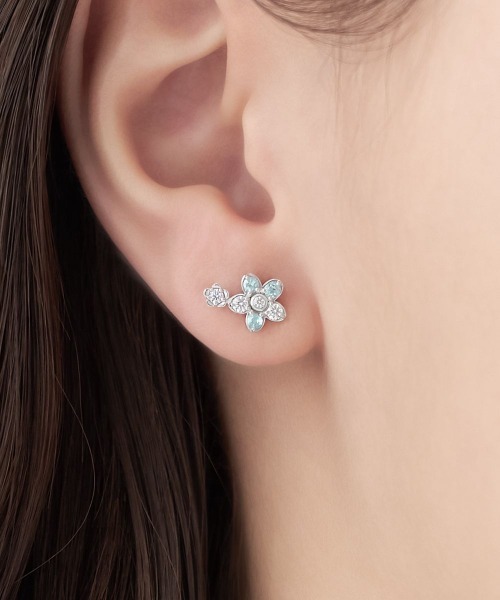 CANAL 4℃（カナルヨンドシー） ピアス 「Spring Limited」シルバー