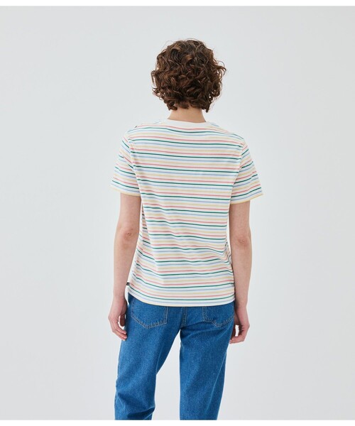 PETIT BATEAU（プチバトー） tシャツ 半袖 ボーダー半袖Tシャツ