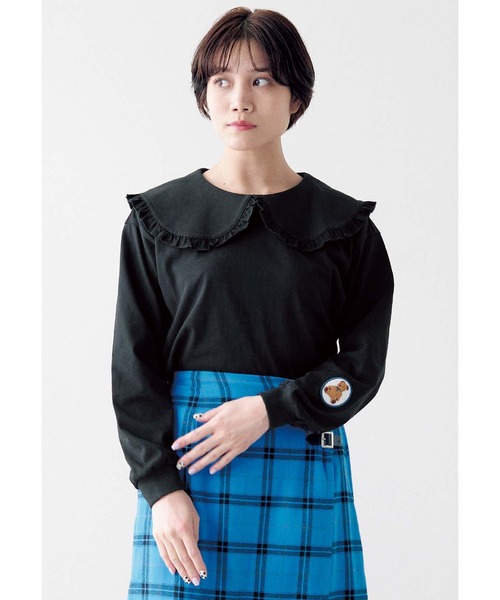 「シロップ．」 長袖カットソー MEDIUM ホワイト レディース_画像2