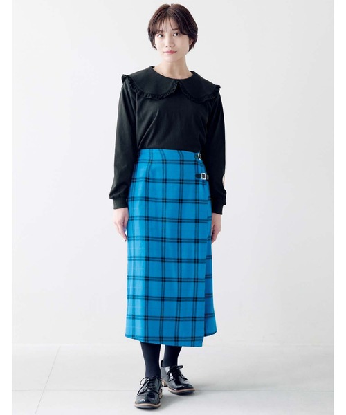 「シロップ．」 長袖カットソー MEDIUM ホワイト レディース_画像3