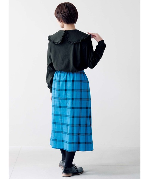 「シロップ．」 長袖カットソー MEDIUM ホワイト レディース_画像5