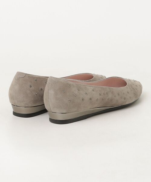 「Mode et Jacomo」 フラットパンプス 23cm グレー レディース_画像2