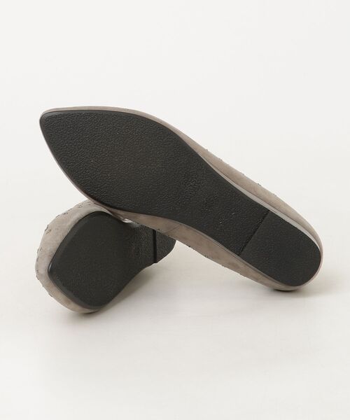 「Mode et Jacomo」 フラットパンプス 23cm グレー レディース_画像3