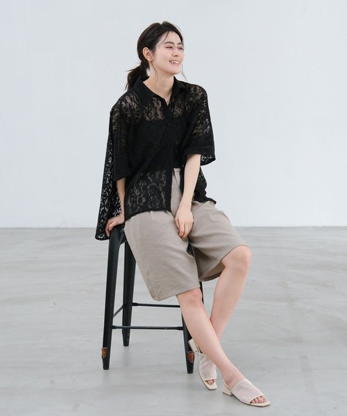 LAKOLE（ラコレ） カップ付き キャミソール クロップドカップ付き