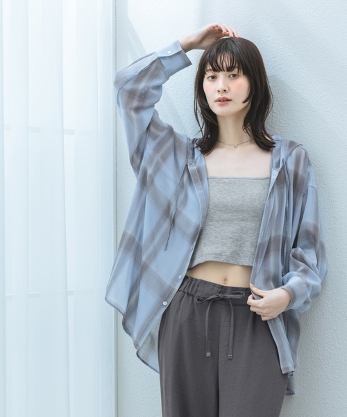 LAKOLE（ラコレ） カップ付き キャミソール クロップドカップ付き