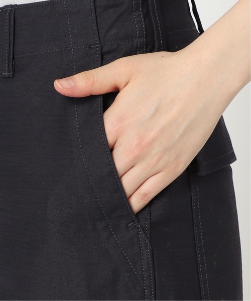 ワイドパンツ カーゴパンツ 「追加2」ワイドベイカーパンツ レディースの画像