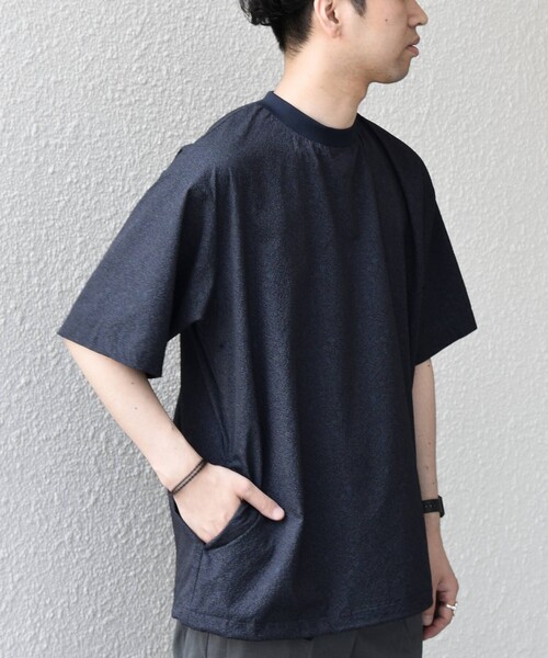 SHIPS any tシャツ any:「撥水/軽量/ストレッチ」SOLOTEX(R) シア