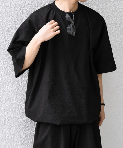 SHIPS any tシャツ any:「撥水/軽量/ストレッチ」SOLOTEX(R) シア