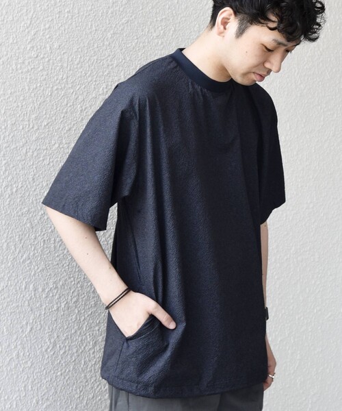 SHIPS any tシャツ any:「撥水/軽量/ストレッチ」SOLOTEX(R) シア