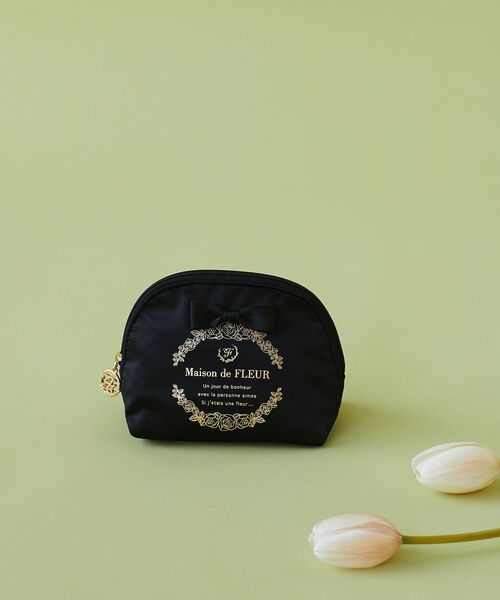 MAISON　DO　REEFER　ポーチ Maison de FLEUR（メゾンドフルール） ポーチ FREE ブラック