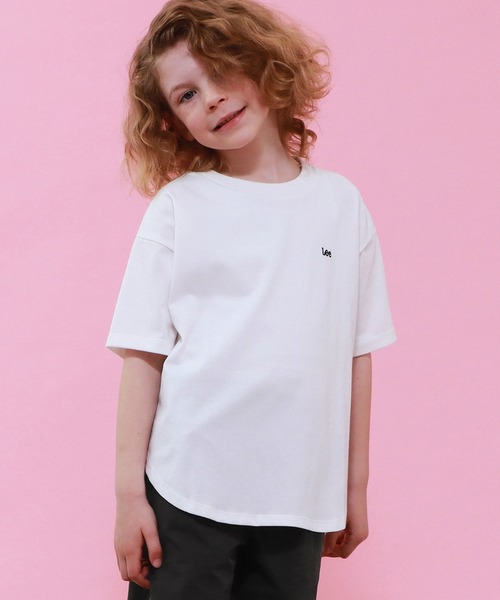 Lee（リー） tシャツ Lee/リー「110-150cm」ラウンドヘムバック