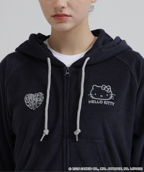 AVIREX（アヴィレックス） パーカー 「AVIREX×HELLO KITTY」PILE PARKA