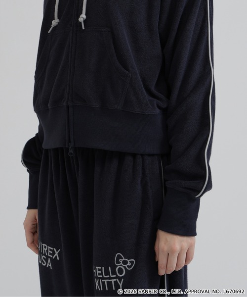 AVIREX（アヴィレックス） パーカー 「AVIREX×HELLO KITTY」PILE PARKA