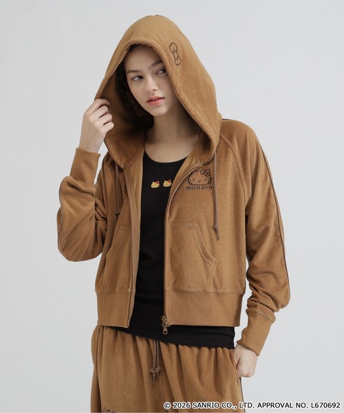 AVIREX（アヴィレックス） パーカー 「AVIREX×HELLO KITTY」PILE PARKA