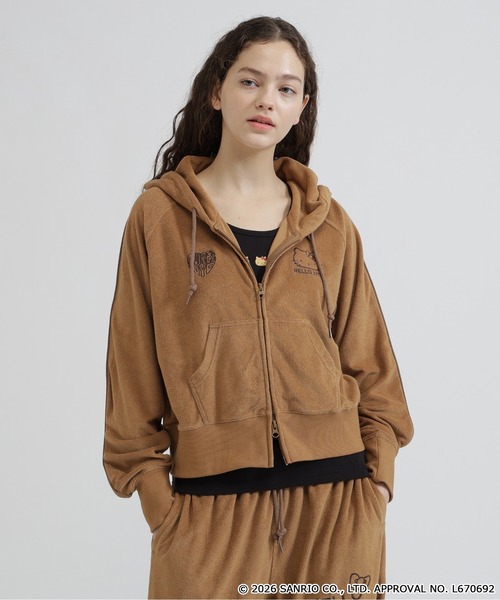 AVIREX（アヴィレックス） パーカー 「AVIREX×HELLO KITTY」PILE PARKA