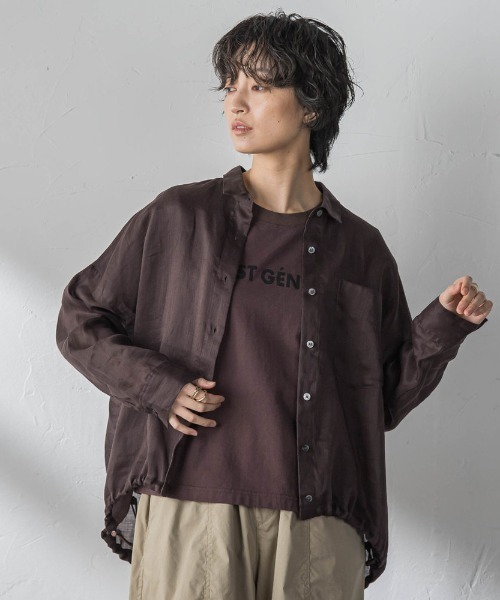 MAYSON GREY（メイソングレイ） ブラウス シャツ ラスターラミーカルゼ 