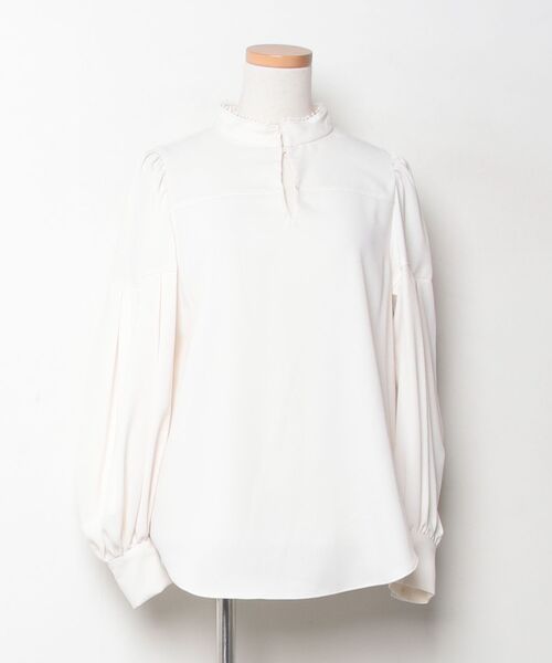 「SNIDEL」 長袖ブラウス ONE SIZE ベージュ レディース_画像3